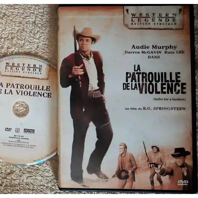 La patrouille de la violence - Audie Murphy Film DVD VF 1964