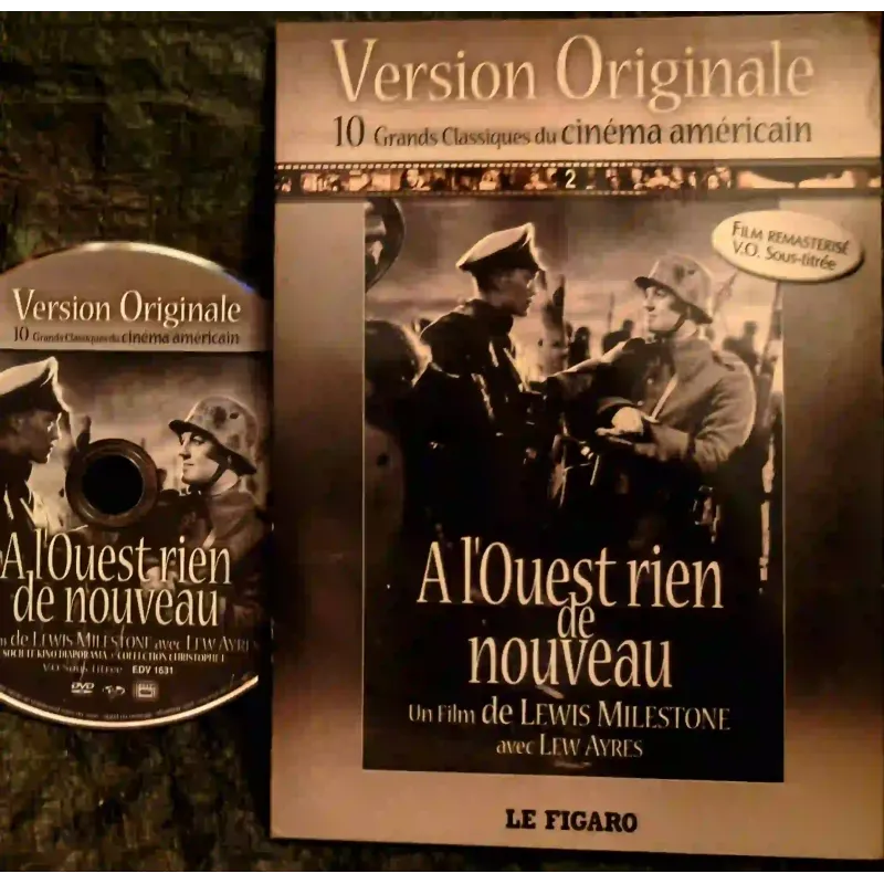A l'ouest rien de nouveau - Milestone Wolheim Film DVD 1930