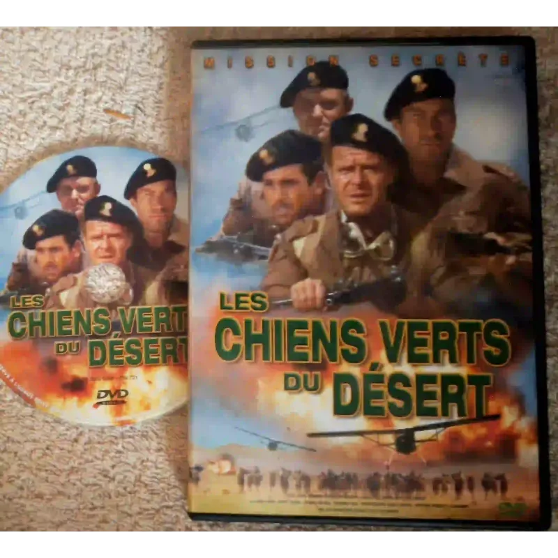 Les chiens verts du désert - Lenzi Clark Film DVD VF 1967