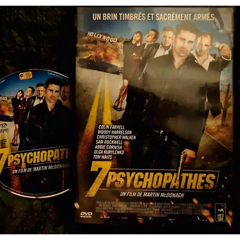 Sept psychopathes - Farrell Walken Film DVD VF 2012