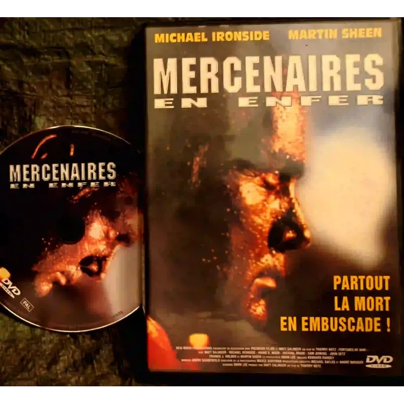 Mercenaires en enfer - Martin Sheen Film DVD VF 1994