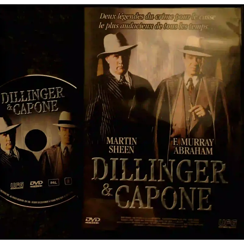 Dillinger et Capone - Martin Sheen Film DVD VF 1995