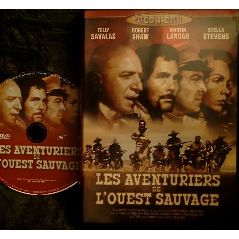 Les aventuriers de l'ouest sauvage - Parrish Savalas Shaw Film DVD VF 1971