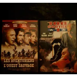Telly Savalas Pack 2 Films DVD Les aventuriers de l'ouest sauvage 100 contre 1