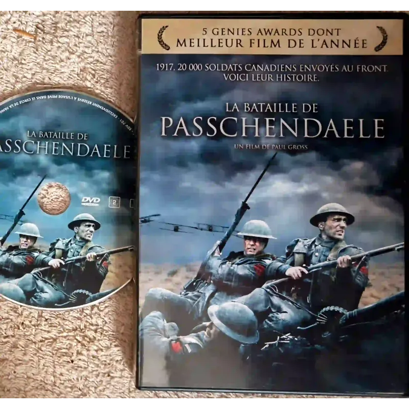 La bataille de Passchendaele - Paul Gross Dhavernas Film DVD VF 2008