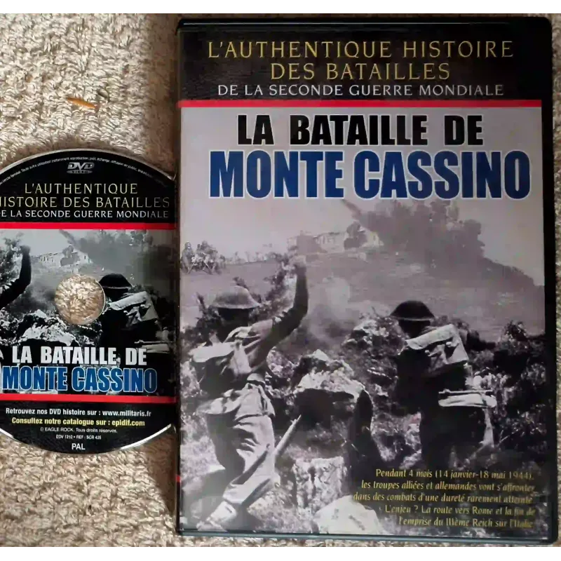La bataille de Monte Cassino - Film Documentaire DVD VF