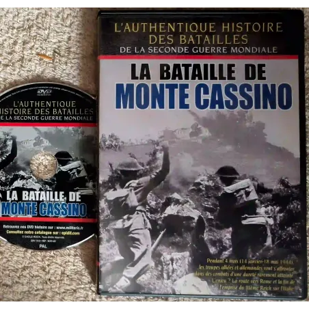 La bataille de Monte Cassino - Film Documentaire DVD VF