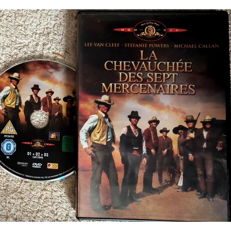 La chevauchée des sept mercenaires - Lee Van Cleef Film DVD VF 1972