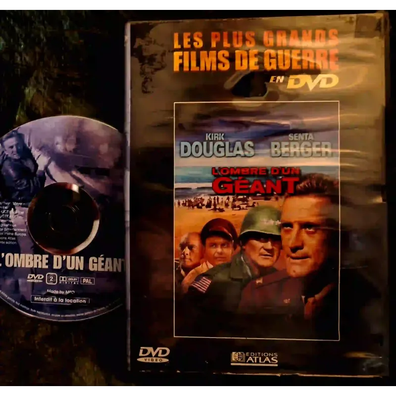 L'ombre d'un géant - Kirk Douglas Brynner Sinatra Wayne Film DVD VF 1866
