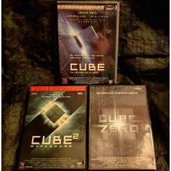 Cube Pack Trilogie 3 Films 4 DVD Vincenzo Natali