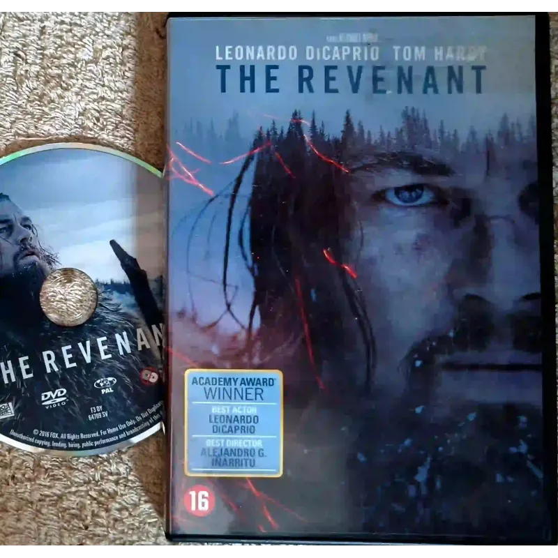 The revenant - DiCaprio Tom Hardy Iñárritu Film DVD VF 2015