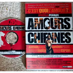 Amours chiennes - Echevarría Iñárritu Film DVD VF 2000