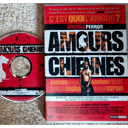 Amours chiennes - Echevarría Iñárritu Film DVD VF 2000