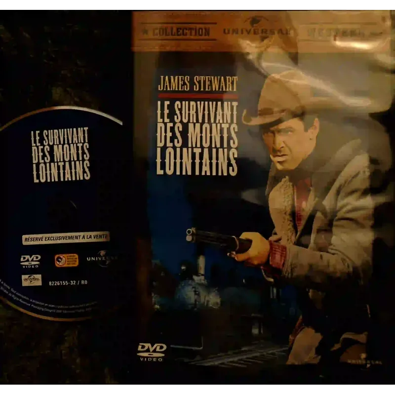 Le survivant des monts lointains - James Stewart Audie Murphy Film DVD VF 1957