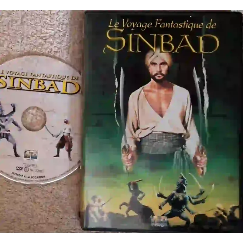 Le voyage fantastique de Sinbad - John Phillip Law Film DVD VF 1973