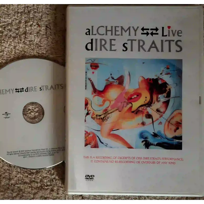 Alchemy Live - Dire Straits  DVD 1984