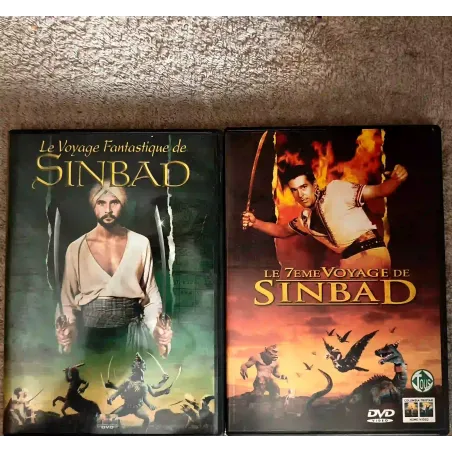 Le voyage fantastique de Sinbad + Le septième voyage fantastique de Sinbad - Pack 2 Films DVD