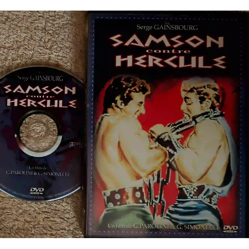 Samson et Hercule - Parolini Gainsbourg Film DVD VF 1961