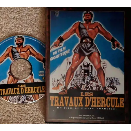 Les travaux d'Hercule - Steve Reeves Film DVD VF 1958