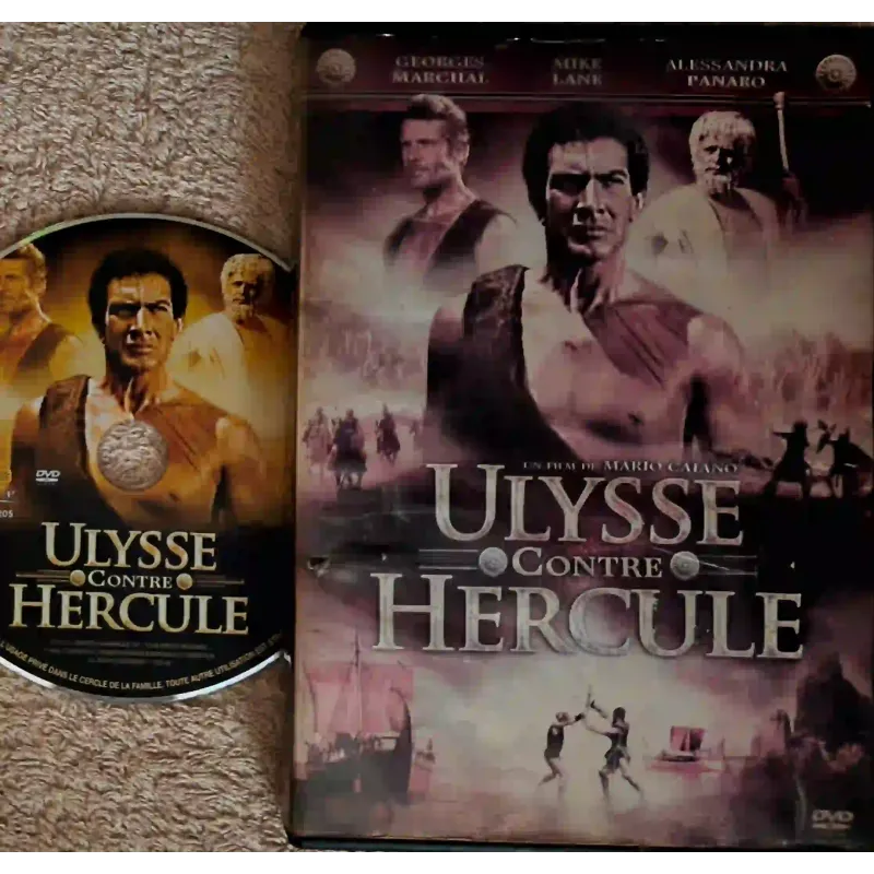 Ulysse contre Hercule - Georges Marchal Film DVD VF 1962
