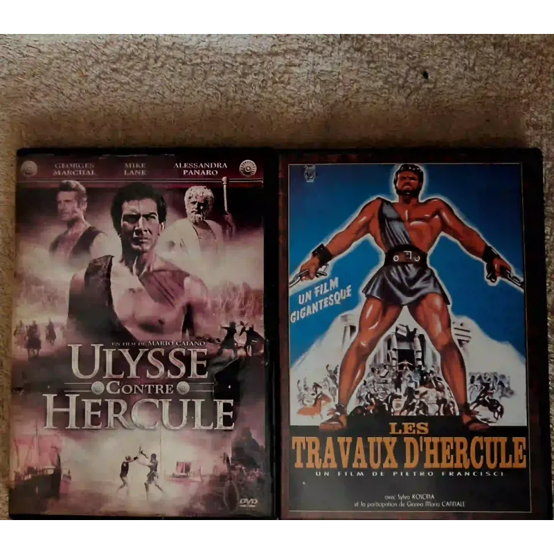 Ulysse contre Hercule + Les travaux d'Hercule - Pack 2 Films DVD VF