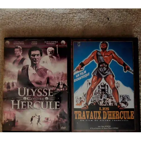 Ulysse contre Hercule + Les travaux d'Hercule - Pack 2 Films DVD VF