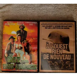 Ernest Borgnine Pack 2 Films DVD Un colt pour trois salopards A l'ouest rien de nouveau
