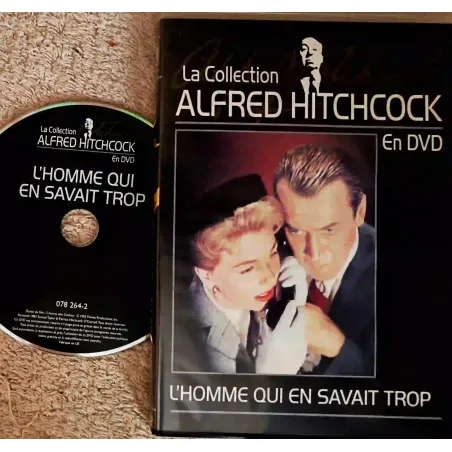 L'homme qui en savait trop - Hitchcock Stewart Film DVD 1956