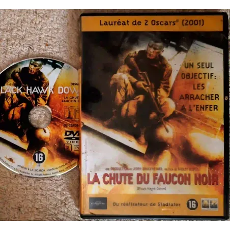 La chute du faucon noir - Ridley Scott Eric Bana Film DVD VF 2001