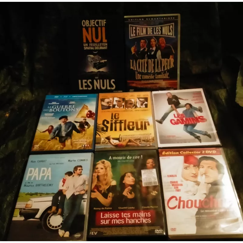 Alain Chabat Pack 8 DVD + 1 Blu-ray