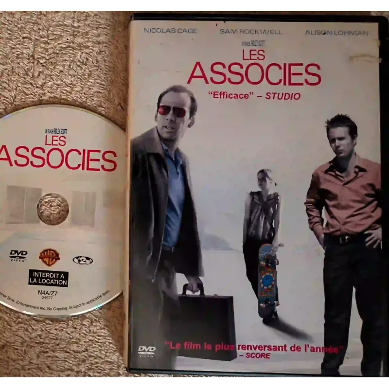 Les associés - Ridley Scott Nicolas Cage Film DVD VF 2003