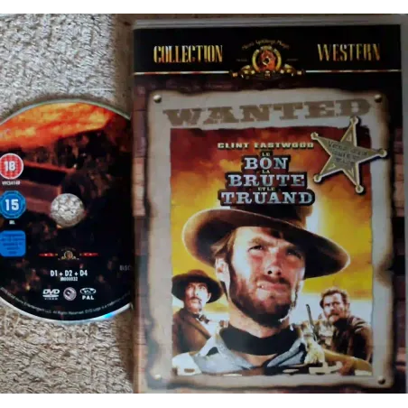 Le bon la brute le truand - Leone Eastwood Van Cleef Wallach Film DVD VF 1966