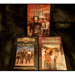 Gary Cooper Pack 3 Films DVD VF Vera Cruz Ceux de Cordura L'attaque de la caravane