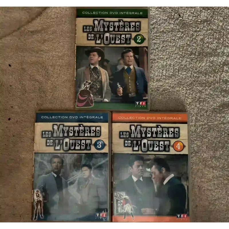 Les mystères de l'Ouest - Robert Conrad Volume 2 - 3 - 4  Pack 3 DVD VF