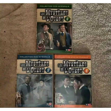 Les mystères de l'Ouest - Robert Conrad Volume 2 - 3 - 4  Pack 3 DVD VF