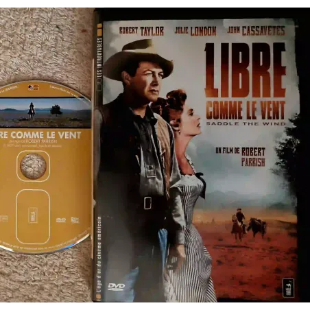 Libre comme le vent - Parrish Robert Taylor Cassavetes Film DVD VF 1958
