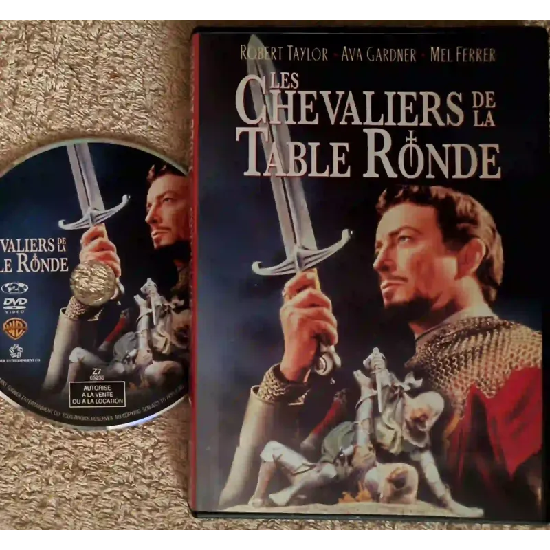 Les chevaliers de la table ronde - Thorpe Robert Taylor Gardner Film DVD VF 1953