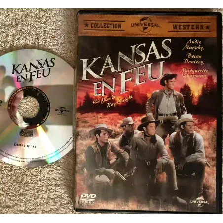 Kansas en feu - Audie Murphy Film DVD VO 1950