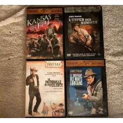 Audie Murphy Pack 3 Films DVD VF