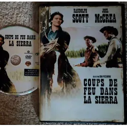 Coups de feu dans la Sierra - Peckinpah McCrea Randolph Scott Film DVD VF 1962
