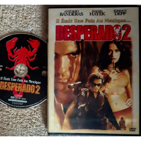 Desperado 2 - Rodriguez Banderas Hayek Depp Film DVD VF 2003