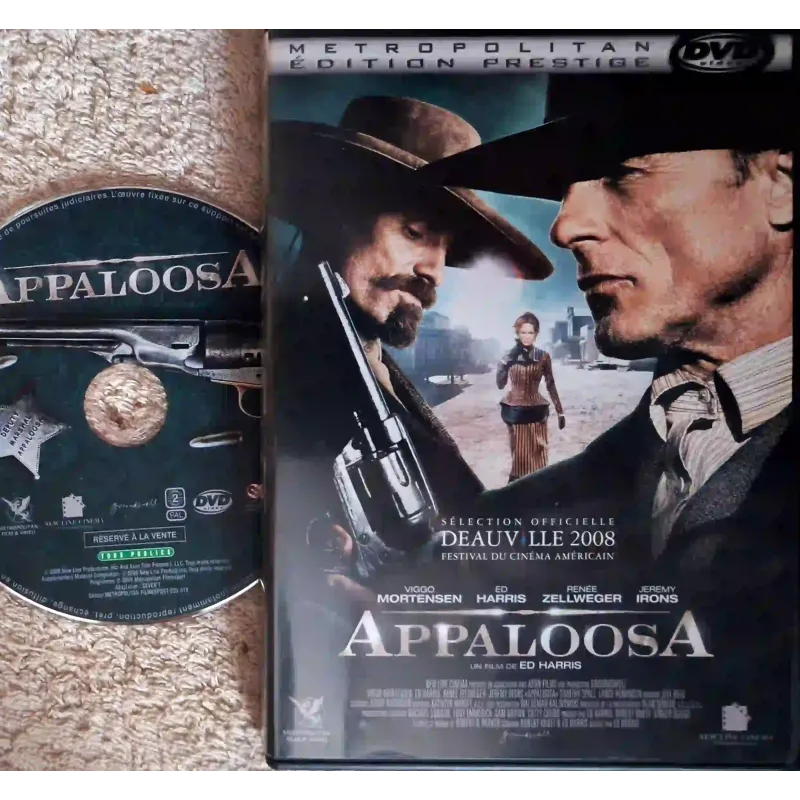 Appaloosa - Ed Harris Jeremy Irons Film DVD VF 2008
