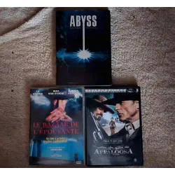 Ed Harris Pack 3 Films 4 DVD VF Abyss 
Le bazaar de l'épouvante Appaloosa