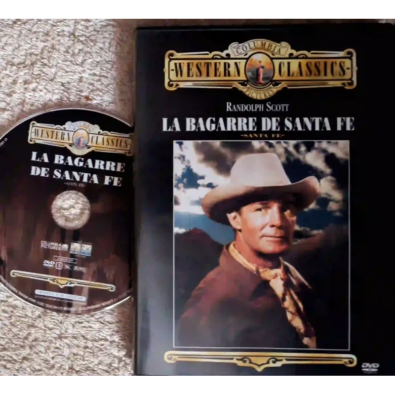 La bagarre de Santa Fe - Randolph Scott Film DVD VF 1951