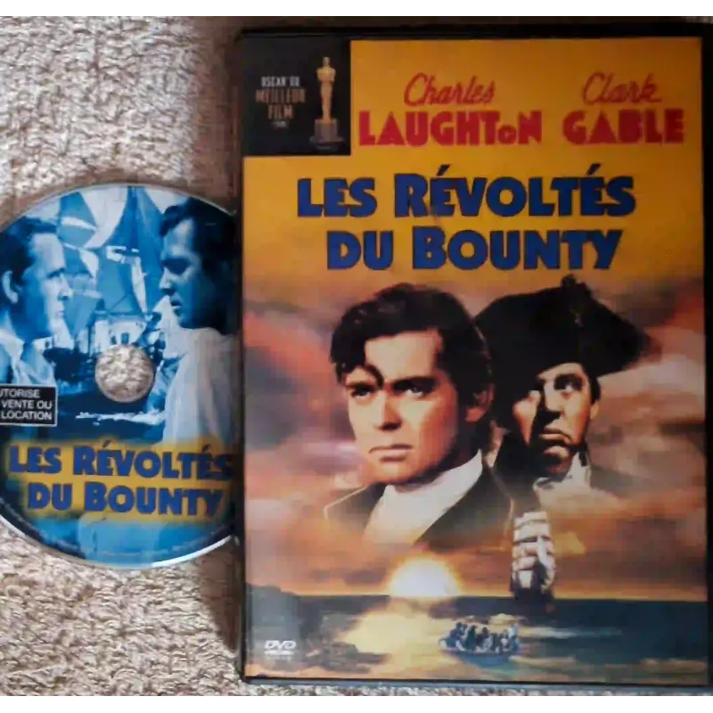 Les révoltés du Bounty - Frank Lloyd Gable Film DVD VF 1935