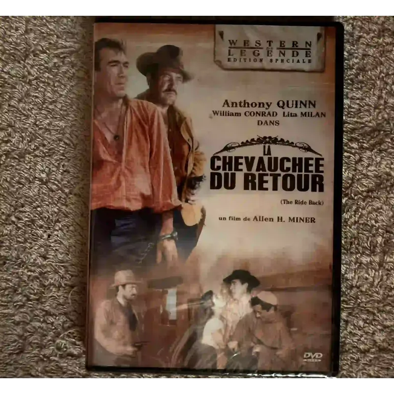 La chevauchée du retour - Anthony Quinn Film DVD VF 1957