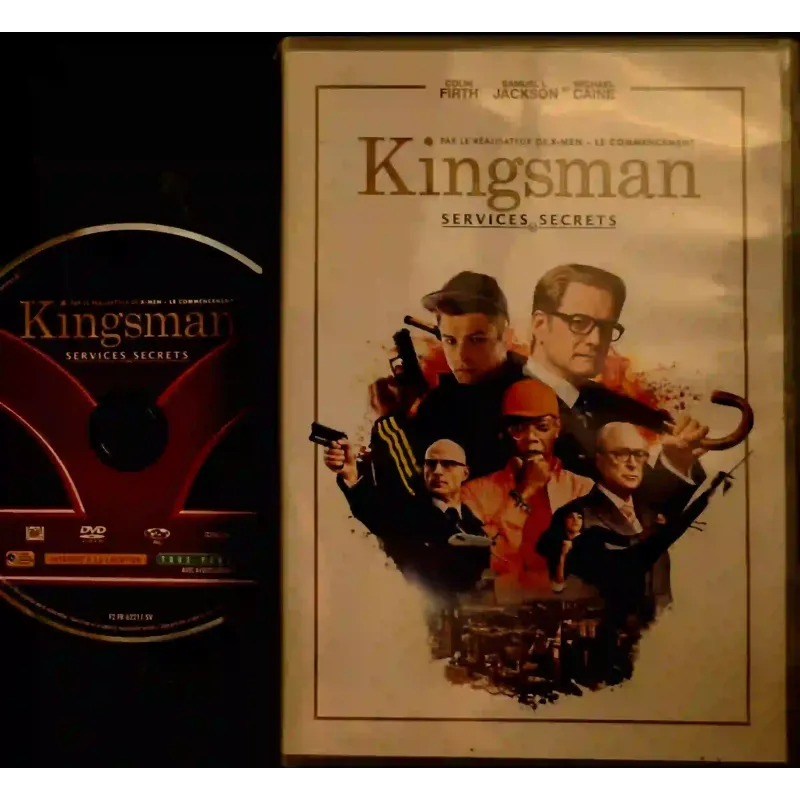 Kingsman services secrets - Samuel L. Jackson Michael Caine Film DVD VF 2014