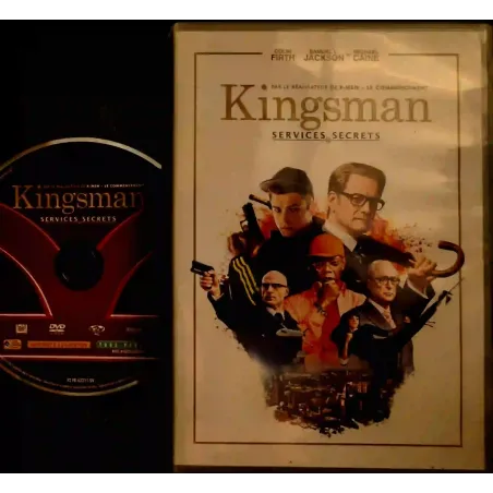 Kingsman services secrets - Samuel L. Jackson Michael Caine Film DVD VF 2014