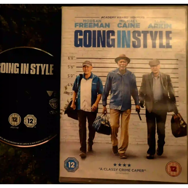 Braquage à l'ancienne - Morgan Freeman Michael Caine Film DVD VF 2017