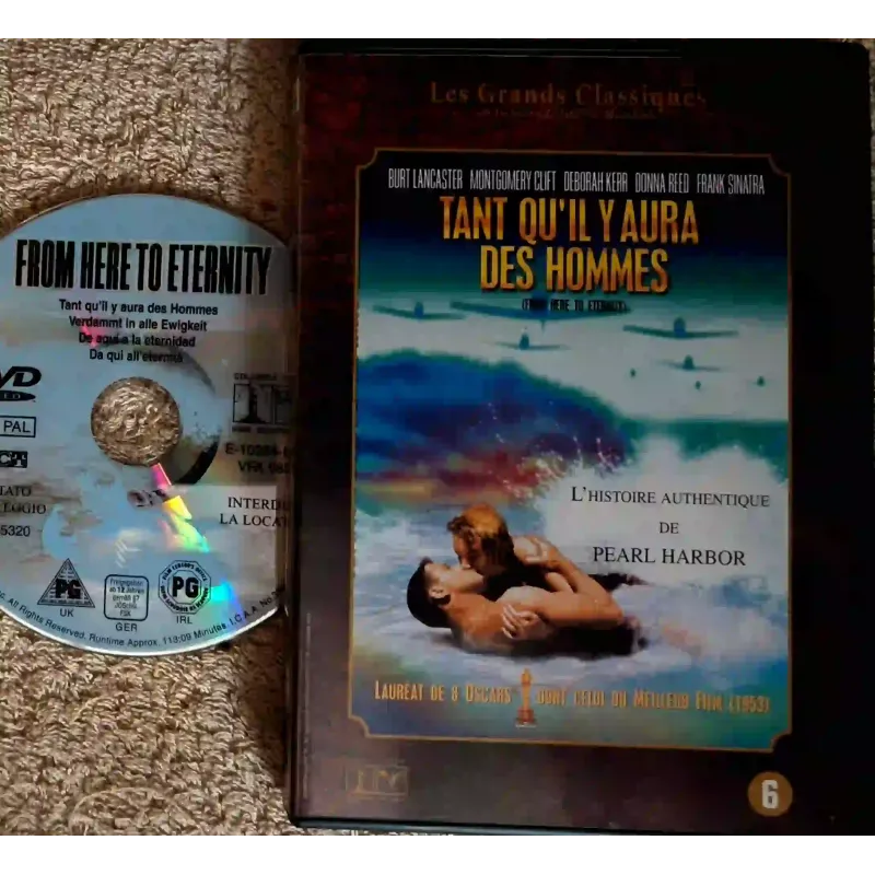 Tant qu'il y aura des hommes - Lancaster Deborah Kerr Sinatra Film DVD VF 1953